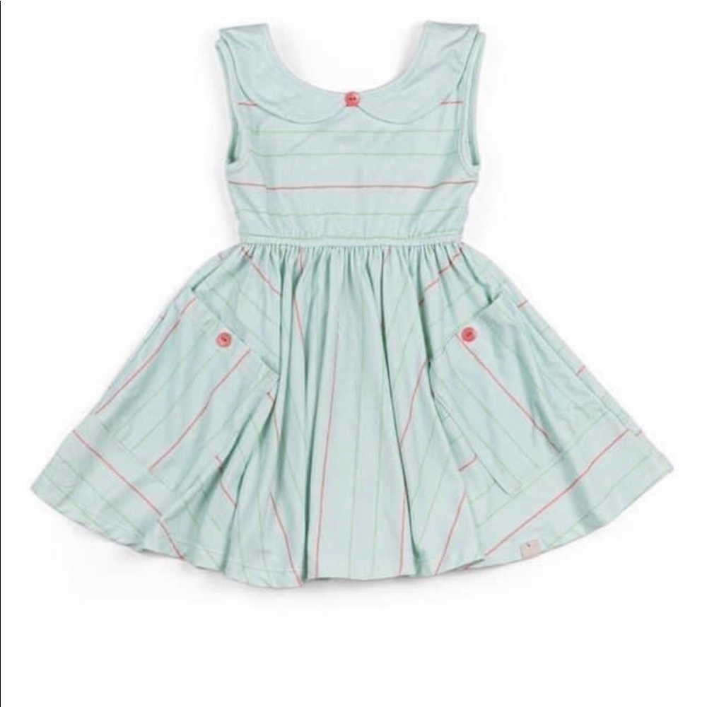 Omi Jo Empire Collared Dress